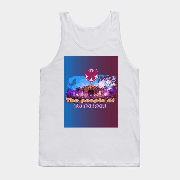 The people of tomorrowland Tank Top by exploring time